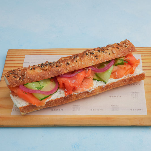 salmon sandwich