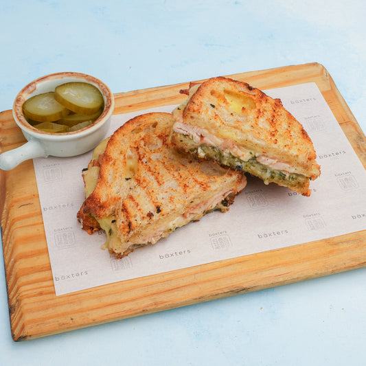 turkey & cheese toastie